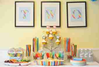 How to decorate the apartment for birthday of the child